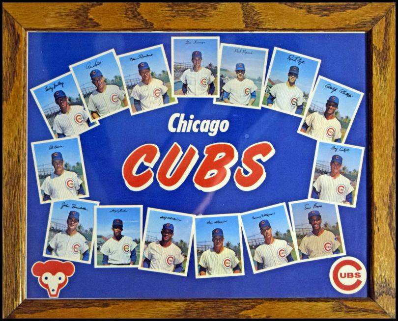 1967 Dexter Press Chicago Cubs
